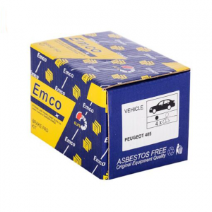 لنت ترمز پژو 405 (چرخ جلو) امکو